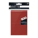 Red PRO-Matte Deck Protector Standard (100)