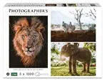 Wildtiere Afrika 3x1000 Teile (Donal Boyd)