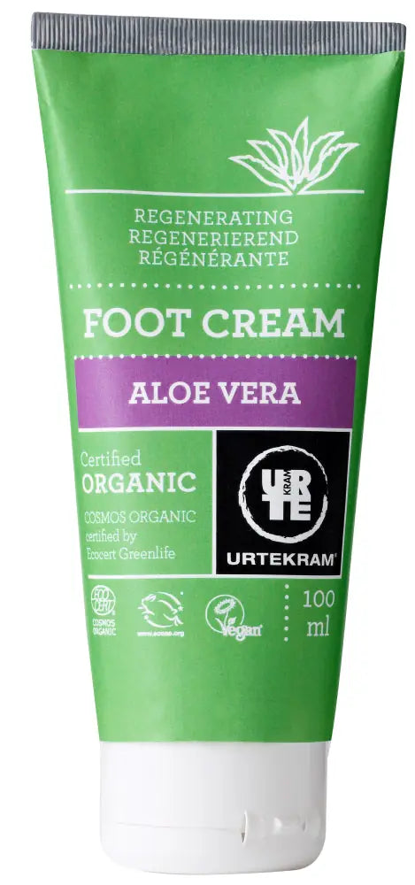 URTEKRAM Fusscreme Aloe Vera