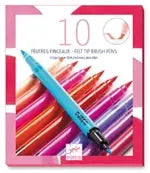 10 Filzpinsel girls