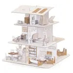 3D Bau- & Malset Puppenhaus