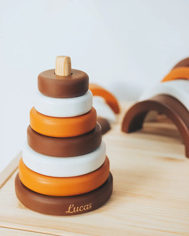 stacker wooden 