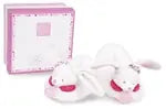 Kirsche Hase Füsslinge mit Rassel 6-12M