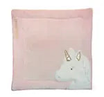 Kuschelteppich Einhorn rosa 100x100cm
