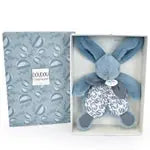 Hase, blau 18cm