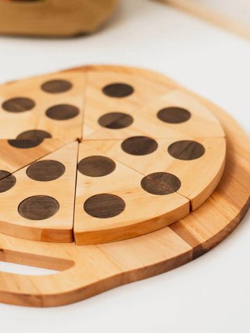 wooden pizza toy