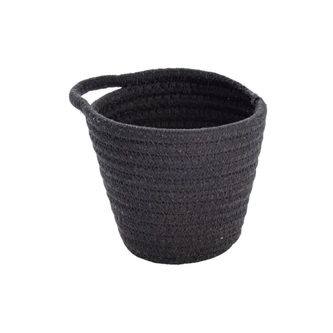 Wenko - Soria Black Bath Basket - Chic Bathroom Organizer 🛁🖤