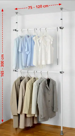 Teleskop-System HERKULES Basic weiss/grau