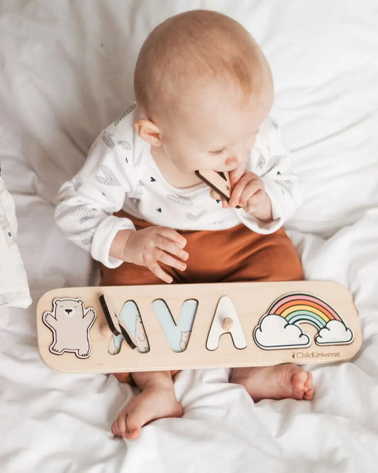 rainbow name puzzle 