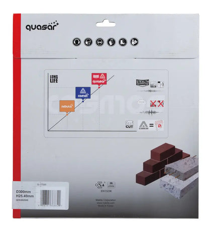 
          Diamanttrennscheibe QUASAR cool 300/25,4
          B-17588
        