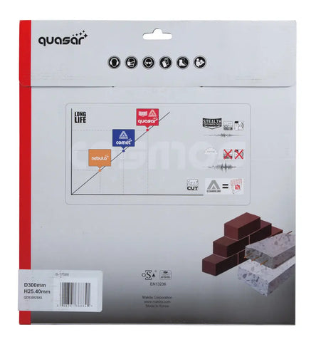 
          Diamanttrennscheibe QUASAR cool 300/25,4
          B-17588
        