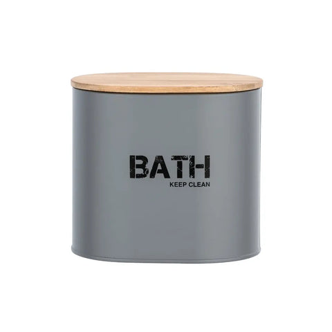 Wenko - Elegant Gray Decorative Box with Lid - Organize in Style 🌟🧴
