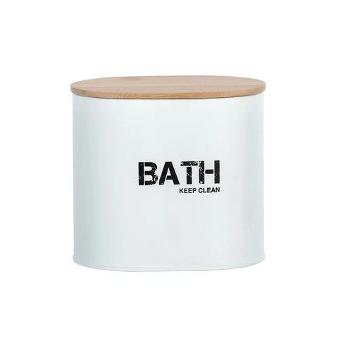 Wenko - Bath Box with Bamboo Lid - Stylish & Functional Storage! 🧺✨
