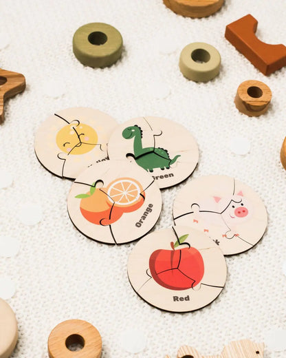 clothes round jigsaws