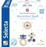 Minitrapez Sternchen Spass blau 15.5cm