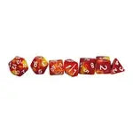 Würfelset RPG Two Tone gelb/rot
