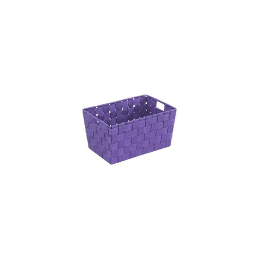 Wenko - Adria S Purple Basket - Elevate Your Bathroom Style! 🛁💜