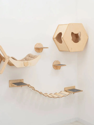 Hexagon Cat House