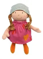 Stoffpuppe Brenda Bilipup pink 24cm