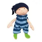 Stoffpuppe Brenda Bilipup blau 24cm
