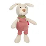 Latzhosen Hase rot Sweety 30cm