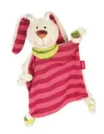 Schnuffeltuch Hase pink gestreift Classic 26cm