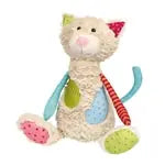 Katze Patchwork Sweety Kinderbunt 30cm