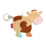 Knistertuch Kuh Kinderbunt 22cm