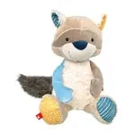 Waschbär Patchwork Sweety Yellow 34cm