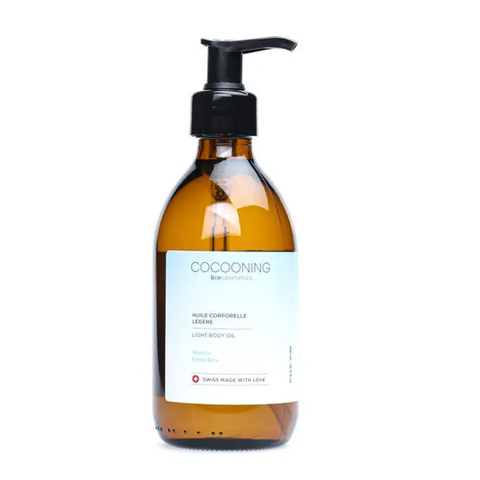 Cocooning Biocosmetics - Light Body Oil 300ml 🌟 Revitalize & Glow Your Skin! 💖