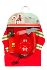 Kinderkostüm Set Feuerwehrmann, 104-122cm