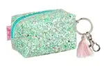 Geldbeutel Lyna, Glitzer, mint