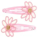Haarspange Lynette Blume pink