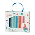 Haargummi Cato, blau (25 Stk)