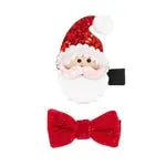 Haarspange Santa