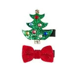 Haarspange Weihnachtsbaum