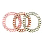 Haargummi Spirales Beatricia rosa-braun-mint