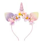 Haarreif Unicorn lila