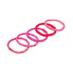 Haargummis Isolde pink