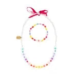 Ketten- und Armbandset Anic Blüten