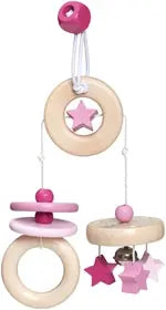 Minitrapez Sternchen Spass rosa 15.5cm