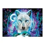 Neon Arktis Wolf 1000 Teile