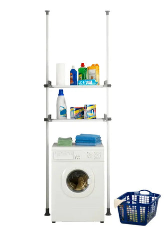 Teleskop-System HERKULES Twin weiss, grau