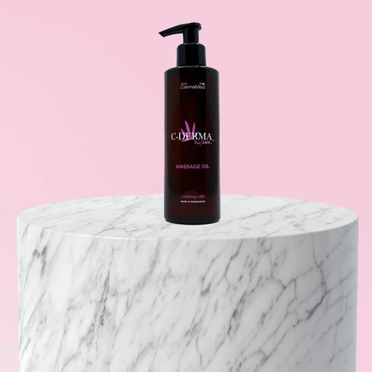 C-DERMA av Celine - Massasjeolje - Slapp av & Forny 🌿