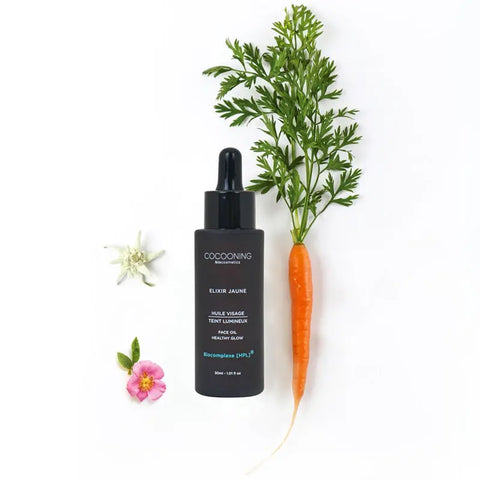 Cocooning Biocosmetics - Gult Elixir - Öka Din Huds Lyster ✨💛