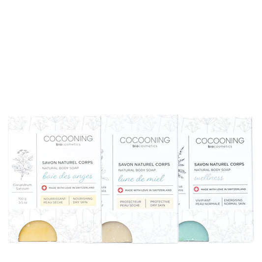 Cocooning Biocosmetics - Triopack Body Soap - Luxurious Cleanse Awaits 🌿🧼✨