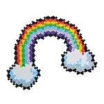 500 Kreativ Bausteine Puzzle Regenbogen