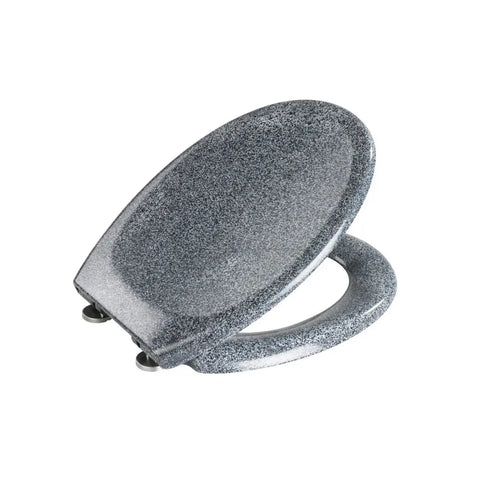 Wenko - WC Seat Ottana Granite Duroplast - Stylish Comfort for Your Bathroom 🚽✨