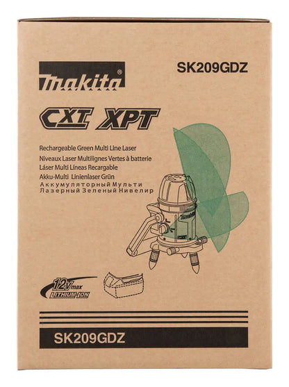MAKITA - Battery Leveling Cross Laser CXT ®SK209GDZ - Achieve Perfect Alignment! 🔭✨