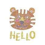 Diamond Painting Hallo Tiger